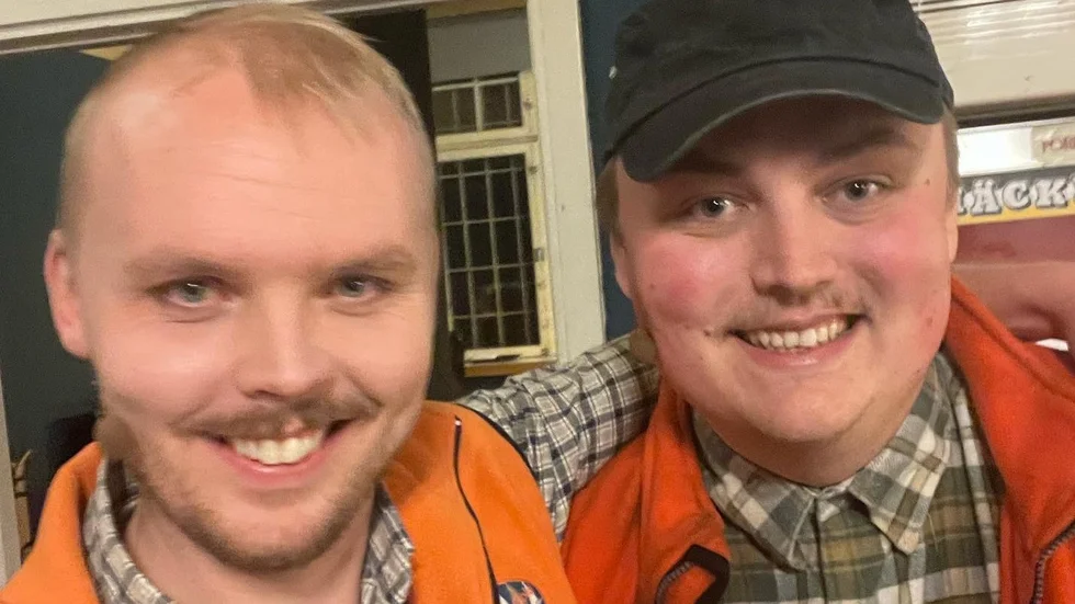 Andreas Karlsson blev utvald som Alfred Svensson dubbelgångare. "Vi är inte tvillingar men har lik bakgrund", menar Andreas Karlsson.