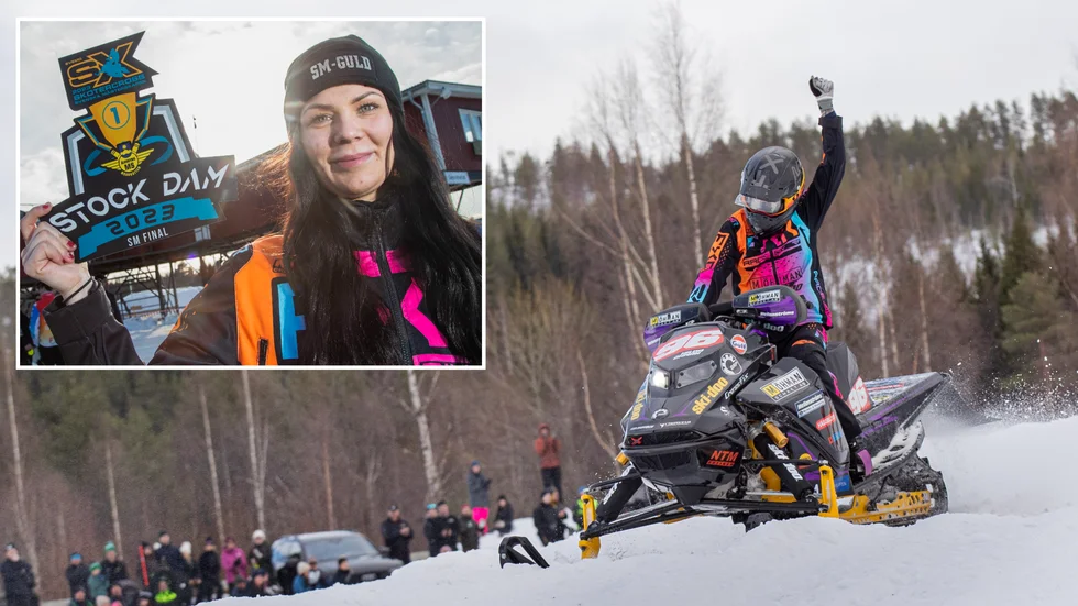 Hilda Öhman vann SM-guld på hemmaplan i våras. I vinter får hon chansen att upprepa bedriften när finalen än en gång kommer att avgöras i Älvsbyn. (Arkivbilder)
