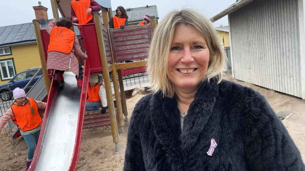 Ewa Myhrén, grundskolechef i Västerviks kommun. 