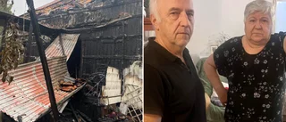 Elena sov när huset stod i lågor – okänd hjälte räddade henne