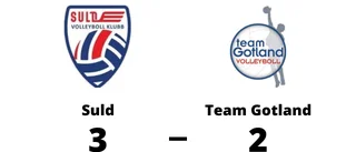 Team Gotland föll i femsetsdrama mot Suld
