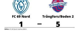Seger för Trångfors/Boden 2 borta mot FC 69 Nord