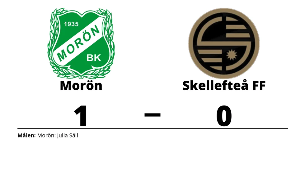 Morön BK vann mot Skellefteå FF