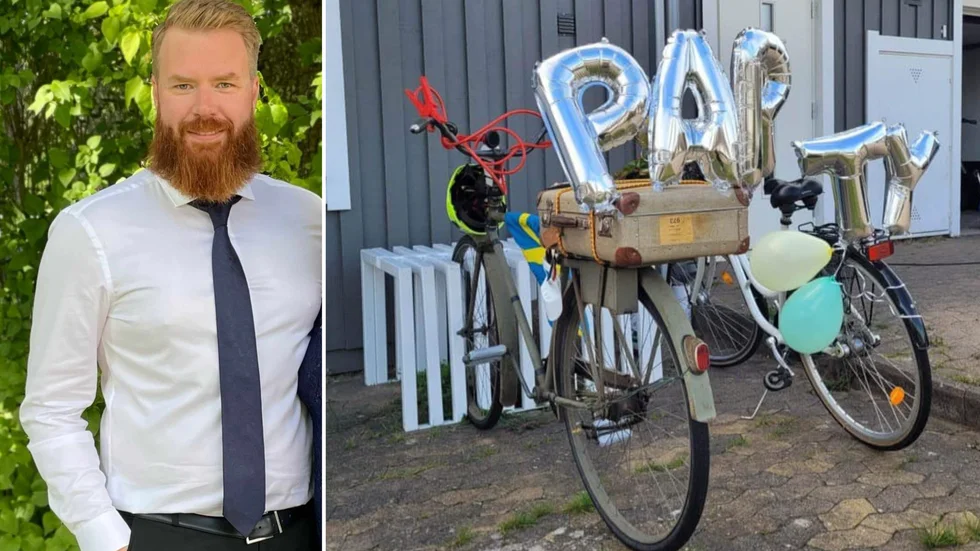 Joacim Johansson är med och arrangerar Hultsfreds Cykelfest 2023.