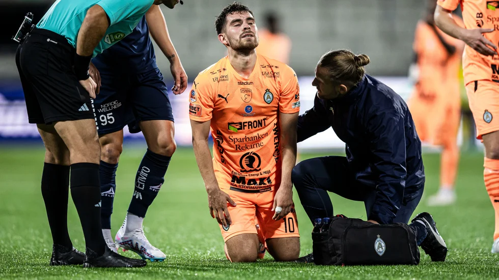 AFC:s Marcelo Palomino utgick skadad i måndags mot Utsikten och under onsdagen kom mardrömsbeskedet.