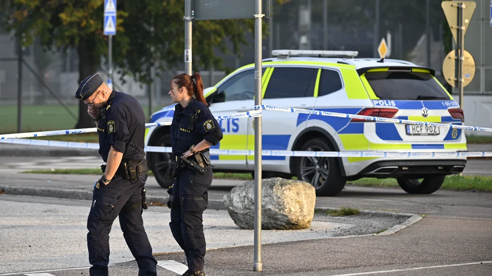 Den 26 september spärrades ett område vid Stadiongatan i Malmö av efter en misstänkt våldtäkt mot ett barn. Arkivbild.