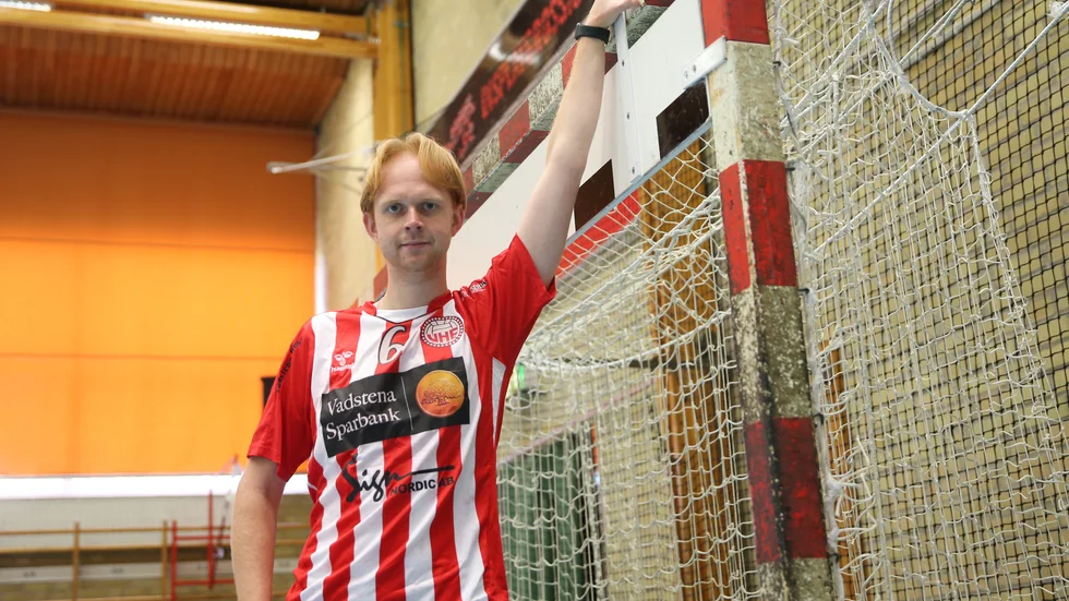 Oliver Zakrisson, tränare Vadstena handbollsförening , VHF