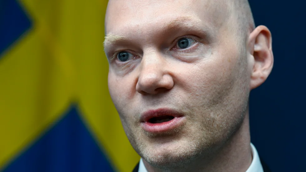 Finansmarknadsminister Niklas Wykman. Arkivbild.