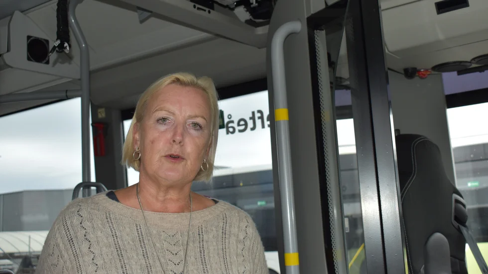 Marie Larsson säger att beslutet att ställa in kollektivtrafiken under trettondagshelgen var ett tufft beslut.