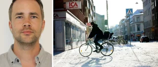 Gör dig redo för halka – det blir inget salt på cykelbanan