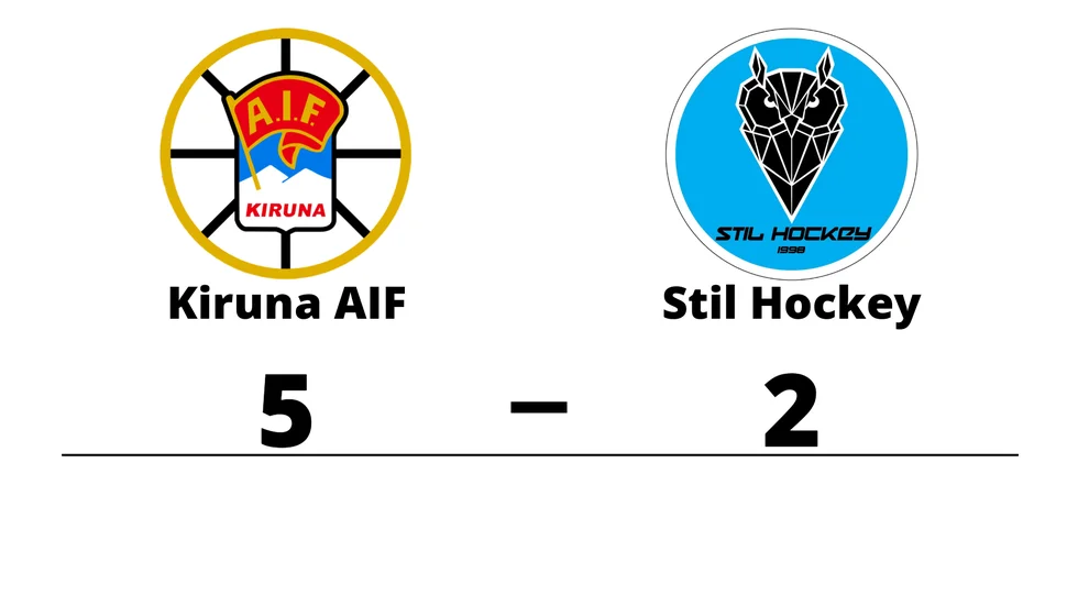 Kiruna AIF vann mot Stil Hockey