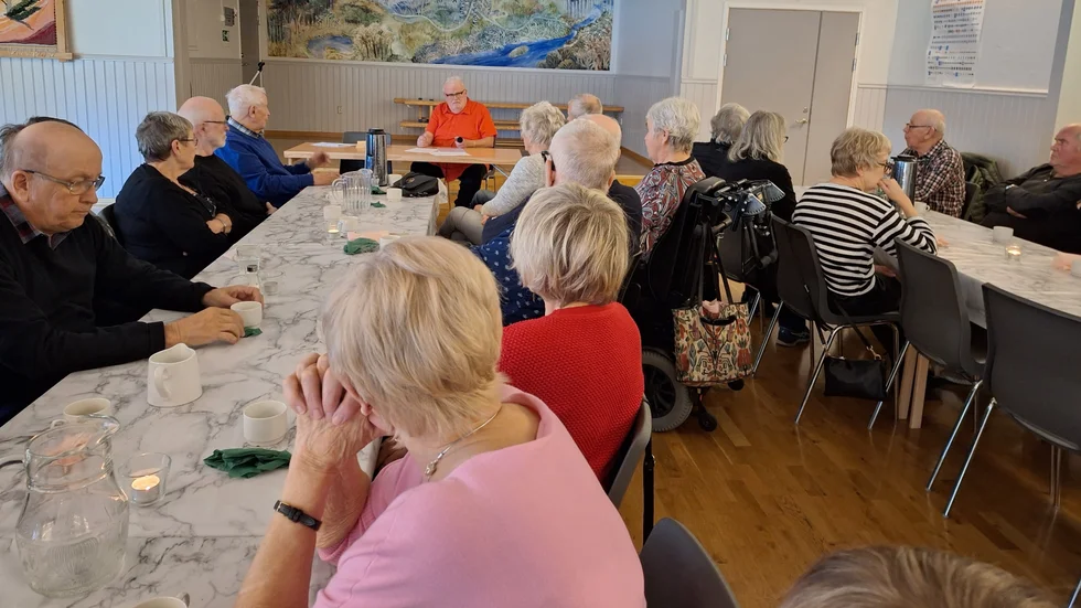 PRO Sikfors har haft sitt höstmöte i Folkets hus.