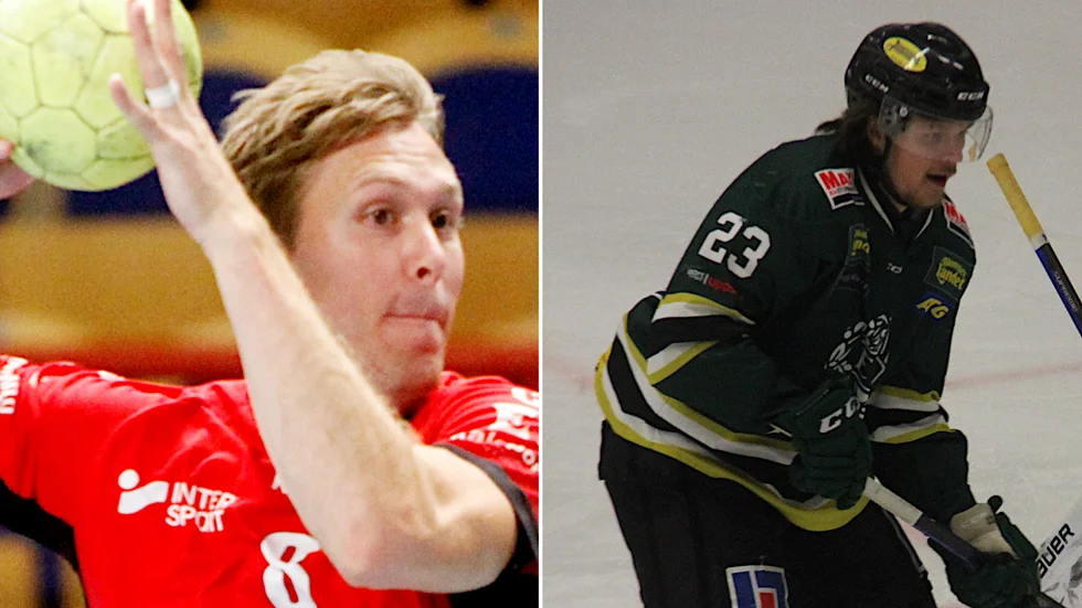 Viktor Berg von Linde, EHF och August Sandell, ESK. Blir de vinnare även i helgen?