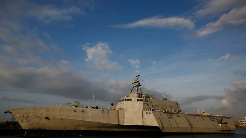 Stridfartyget USS Gabrielle Giffords. Arkivbild.