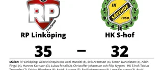RP Linköping vann mot HK S-hof - trots underläge i halvtid