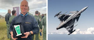 Gripen E gjorde succé – Saab-pilot prisad för bästa uppvisning 