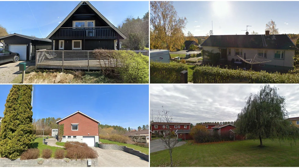 Sigtunavägen 38, Björkvägen 24, Skillingagatan 51 och Plogvägen 16