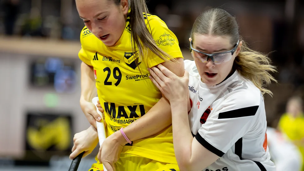 Isabella Ström gjorde comeback i matchen mot Rönnby. 