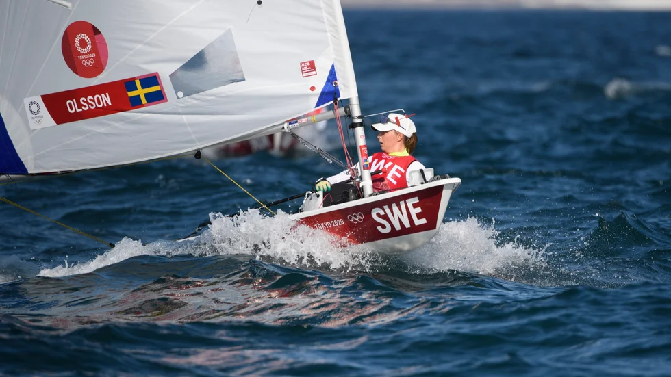 Josefin Olsson under OS i Tokyo där hon tog silver. Nu grejade hon en ny OS-chans genom att bli VM-sjua.
