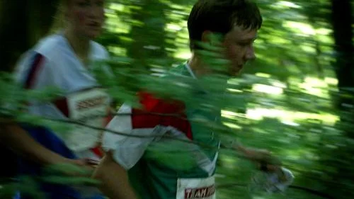 Joel Francén i slutforceringen mot mål. Hans andra etapp betydde ett ras från elfte till 44:e plats i H15.             Bild: HELENE FOLKESSON