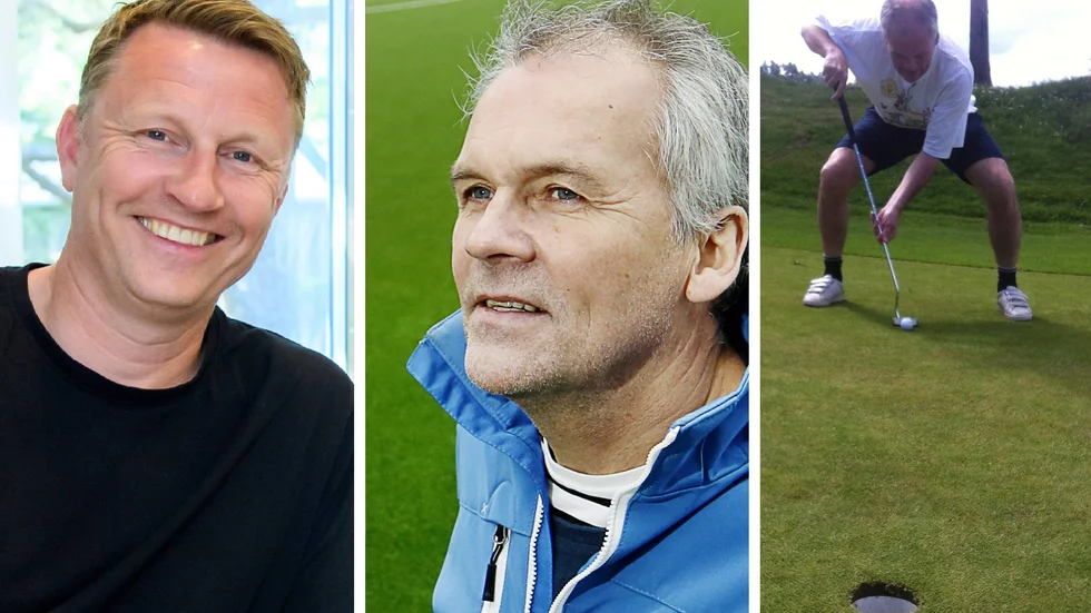 Kennet Andersson och Lasse Stenbäck är två av fotbollsprofilerna som ställer upp i IFK-golfen.
