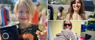 Loppispremiär i solskenet – många kom till Sörbyarna