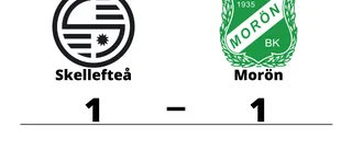 Oavgjort för Skellefteå hemma mot Morön