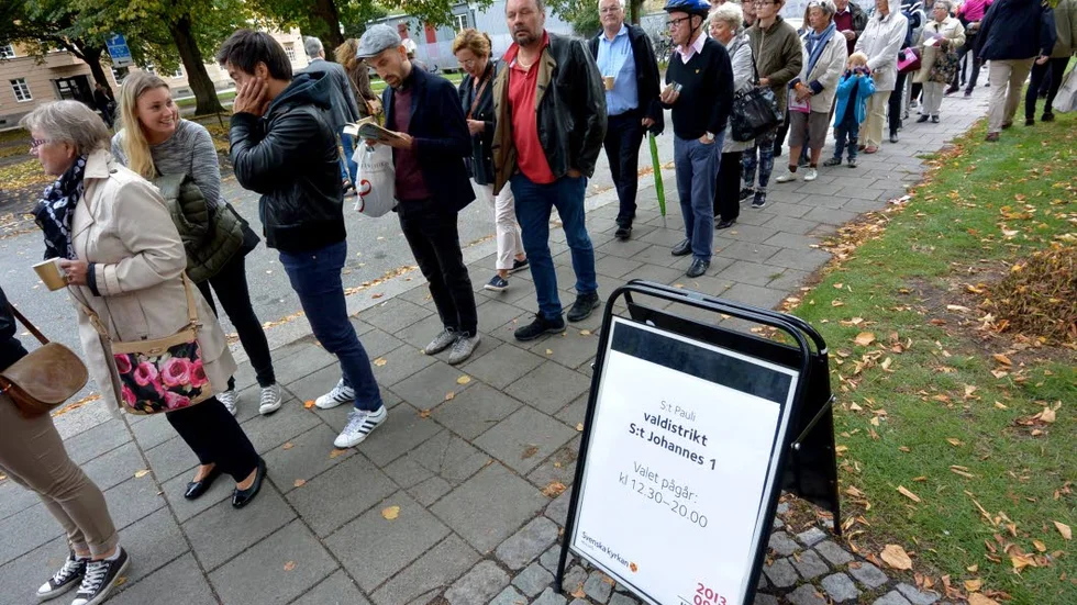 Tillströmning. 5,2 miljoner får rösta i kyrkovalet. 700 000 utnyttjade möjligheten i förra valet.