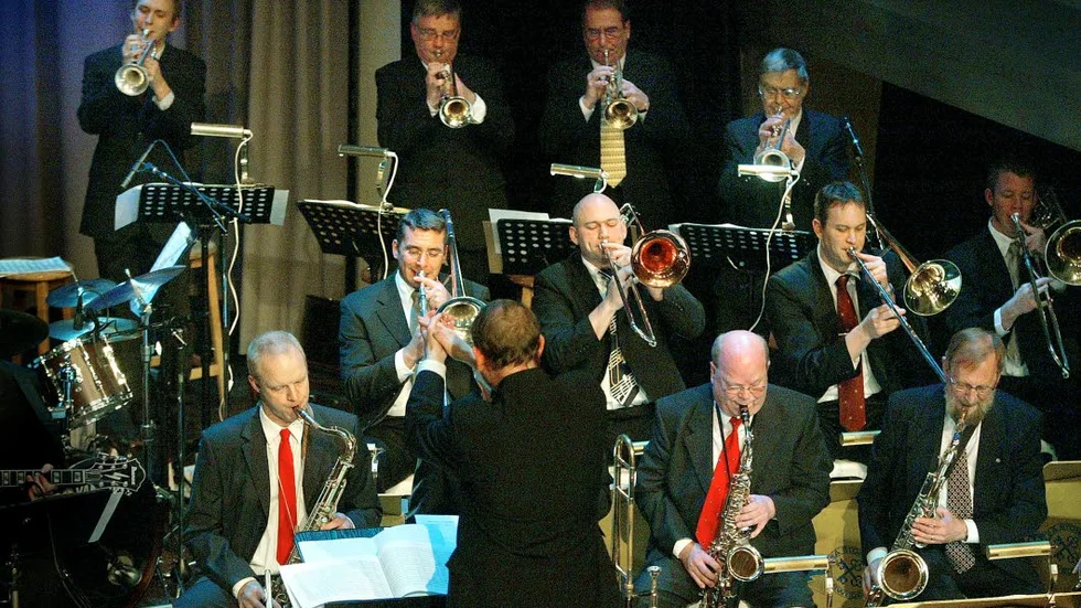 Luleå storband. Från en konsert anno 2004.