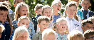 "Idag grinar vi – för alla barnen"