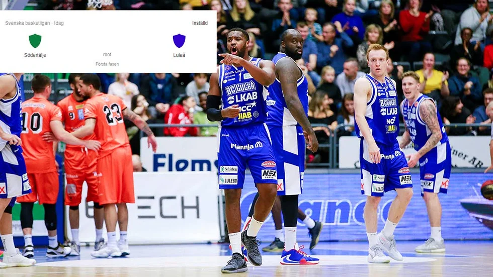 Under fredagen skickades felaktiga uppgifter ut om att matchen skulle vara inställd.