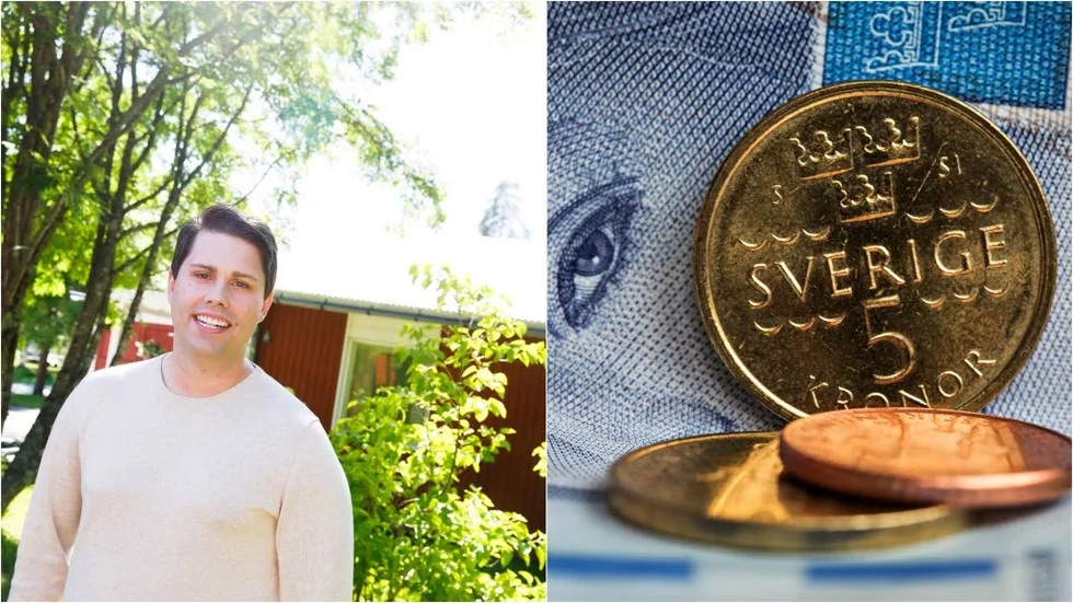 Sparprofilen Nicklas Andersson tror att det svaga kronan lockar extra mycket norrmän och finnar till länet.