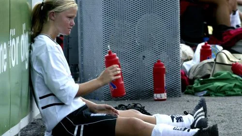 Emelie Karlsson är rejält besviken efter att ha förlorat i Gothia cup.