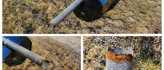 Han såg stolpe falla – varnar för riskerna med rostangrepp