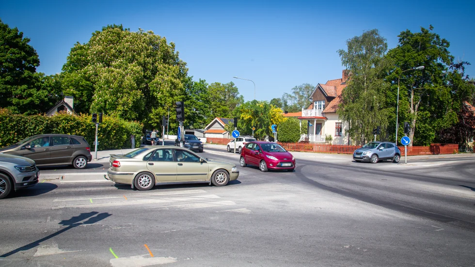 Det var i våras som trafiksignalerna i korsningen Gutevägen/Söderväg togs bort. Signalerna var trasiga och gick inte att laga.