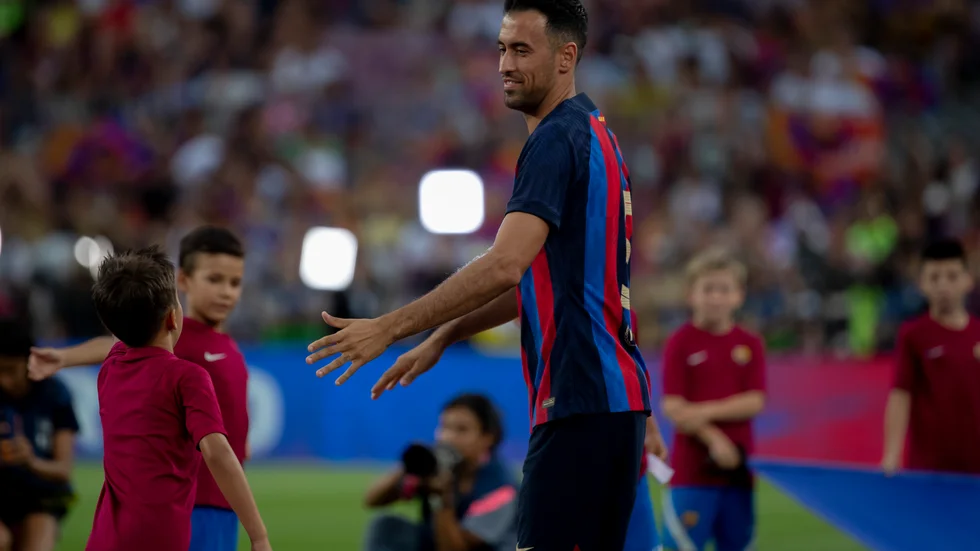 Sergio Busquets. Arkivbild.
