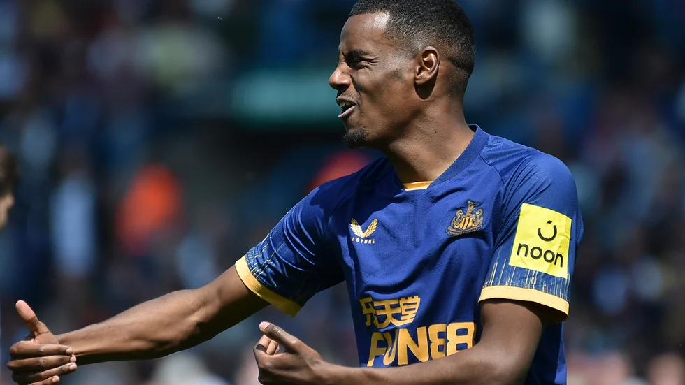 Alexander Isak ordnade två straffar för sitt Newcastle.