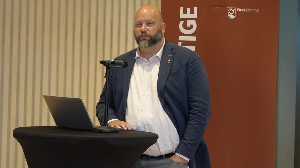 Patric Lundström, kommunalråd i Piteå. (Arkivbild)