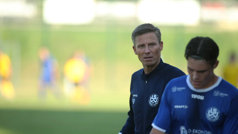 Fredrik Blomberg var besviken på lagets insats hemma mot Mjölby södra. 