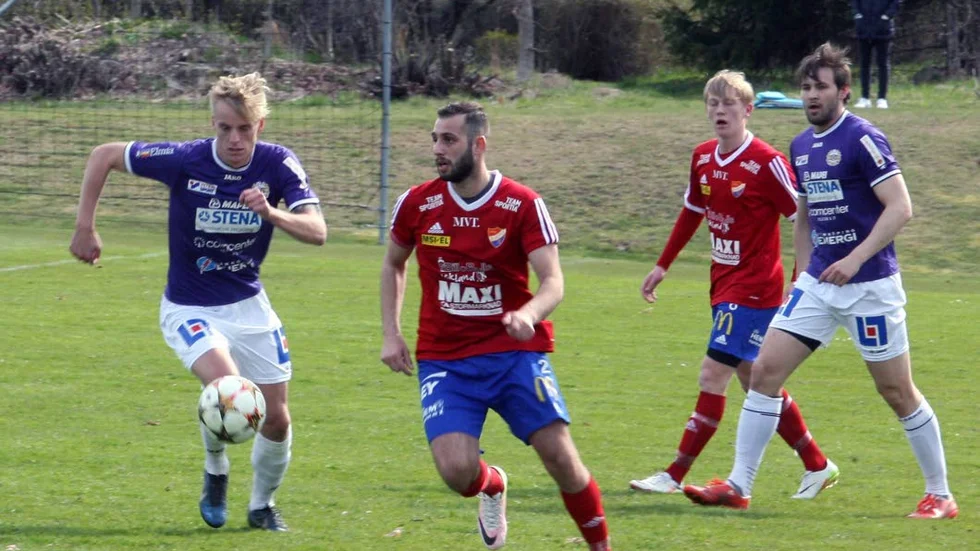 MÅL. Ramil Ghreibo gjorde två mål när Boren vann mot Mjölby Turabdin på Vifolkavallen.