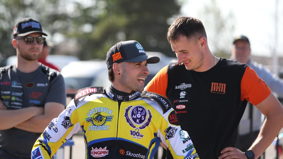 Mikkel Michelsen har en viktig roll om det ska bli SM-guld till Västervik Speedway eller inte.