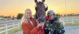 Hon fick ta emot finaste hederspriset på Visbytravet