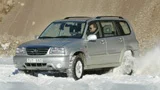 Suzuki Grand Vitara XL 7. Bakhjulsdriften kan bjuda på överraskningar.