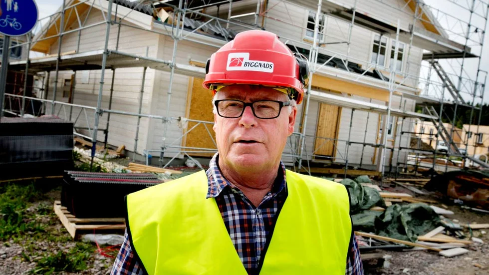 Strejkledaren. Östervålabon Jan Andersson är regionsordförande i Byggnads Mälardalen. Han hoppas att strejken blir kortvarig.