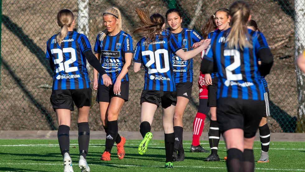 IK Sirius FK Dam vann mot Österlövsta FF