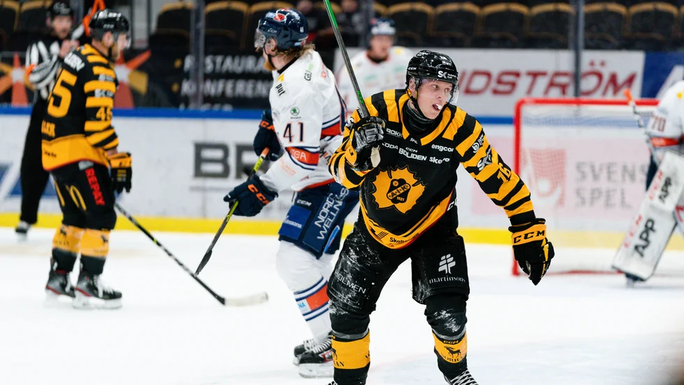Linus Lindström jobbade hårt och idrog även med en fin assist när AIK besegrade Växjö under torsdagskvällen.