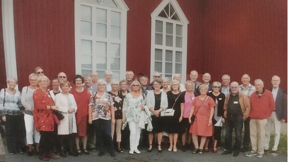 Från vänster: Siv Vidmark, Boel Renström, Hans-Erik Lundström, Birgitta Fredriksson, Agneta Hällgren, Rigmor Löfgren, Gunnar Lundström, Margareta Holm, Ulf Gärding, Sivert Forslund, Anita Warg, Per Wallmark, Ulla Lundgren, Birgitta Lundström, Berit Nygren, Jonny Marklund, Jan Stenlund, Lena Lundström, Stellan Hedlund, Kristina Holmlund, Yvonne Wallmark, Ingvar Marklund, Inger Forsberg, Odal Holmström, Randi Grehn, Sten Unosson, Lilian Lidgren, Maths Hedlund, Göran Stenlund, Per-Gösta Lundberg, Rune Fahlgren, Tord Holmström