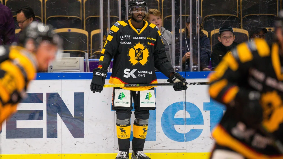 AIK:s forward Edwin Hedberg. 