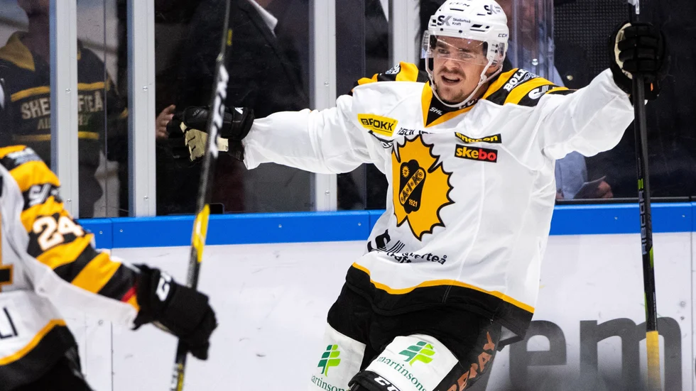 Emil Djuse fixade AIK-seger mot Färjestad. 