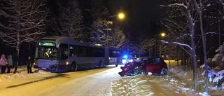 Buss i trafikolycka